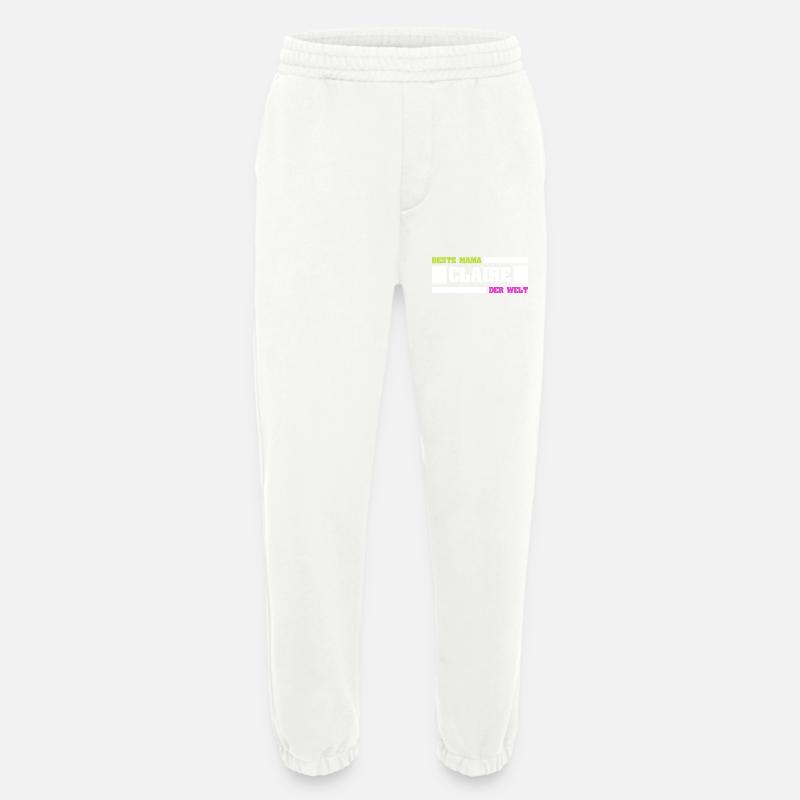 Claire - Heavyweight Jogging Pants - made by SPREAD  - OFF WHITE