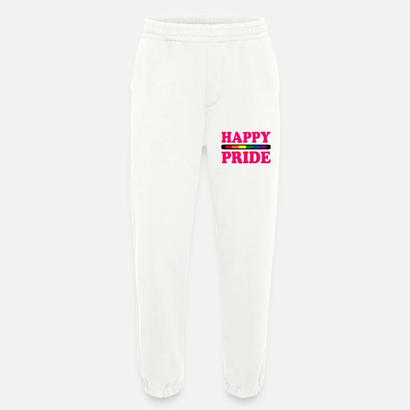 Happy pride - Heavyweight Jogginghose - made by SPREAD  - OFF WHITE