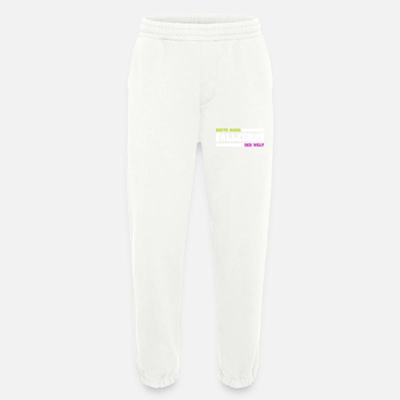 Gift for Allegra - Heavyweight Jogging Pants - made by SPREAD - OFF WHITE
