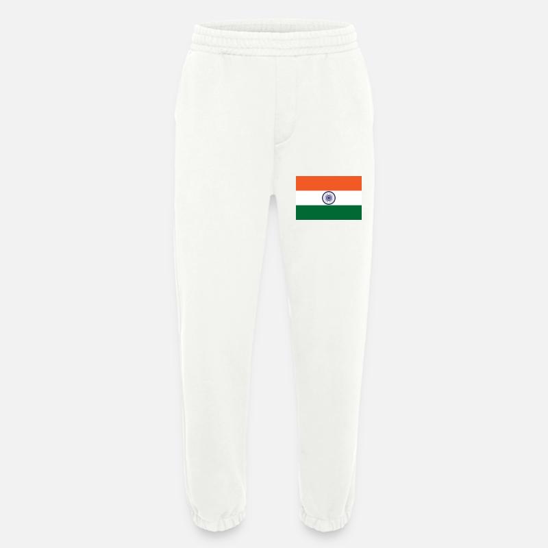 India - Heavyweight Jogging Pants - made by SPREAD  - OFF WHITE