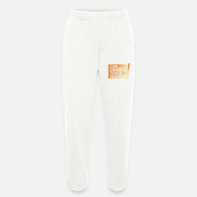 Carpenter, Carpenter, Carpenter - Heavyweight Jogging Pants - made by SPREAD  - OFF WHITE
