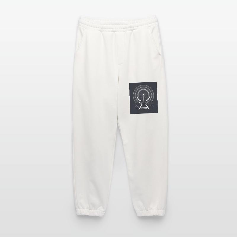 Abstract Geometric GraphicsAbstract Graph Heavyweight Jogging Pants - made by SPREAD 