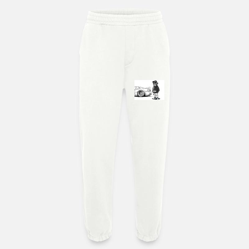 Tuner Dackel - Heavyweight Jogginghose - made by SPREAD - OFF WHITE