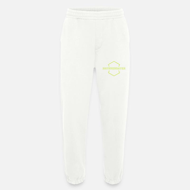Brunnenbauer als Arbeit - Heavyweight Jogginghose - made by SPREAD - OFF WHITE