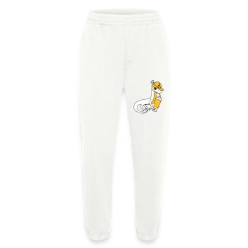 eidechse bier bayern alkohol saufen pa - Heavyweight Jogginghose - made by SPREAD  - OFF WHITE - Vorne