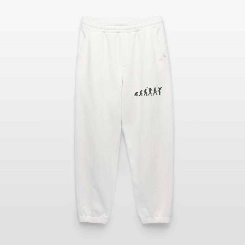 Golf Evolution Retro Gift For Golfers Heavyweight Jogging Pants - made by SPREAD 