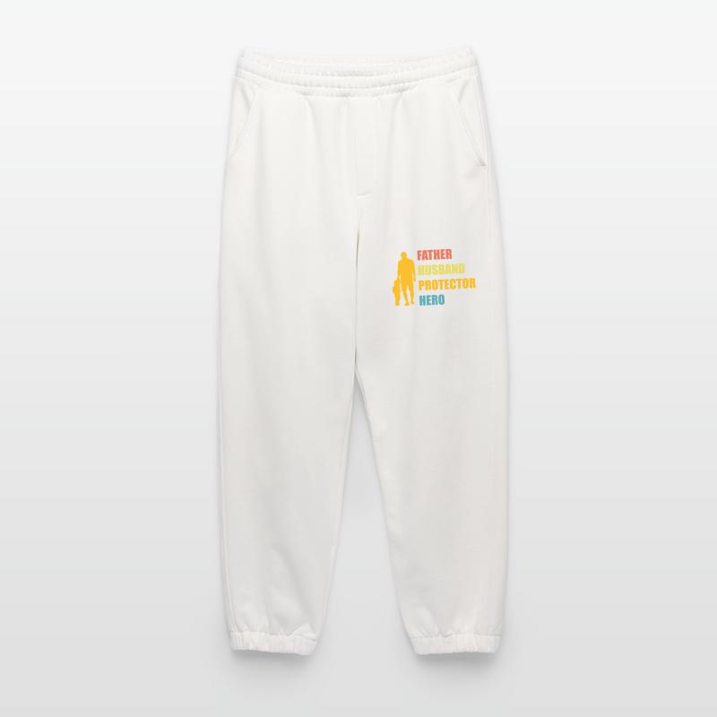 Vater, Ehemann, Beschützer, Held Heavyweight Jogginghose - made by SPREAD 