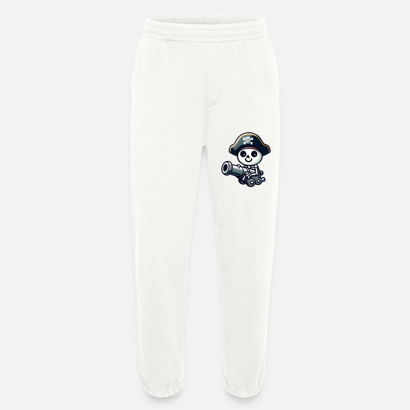 Piratenschädel - Skelett Schatz - Heavyweight Jogginghose - made by SPREAD  - OFF WHITE