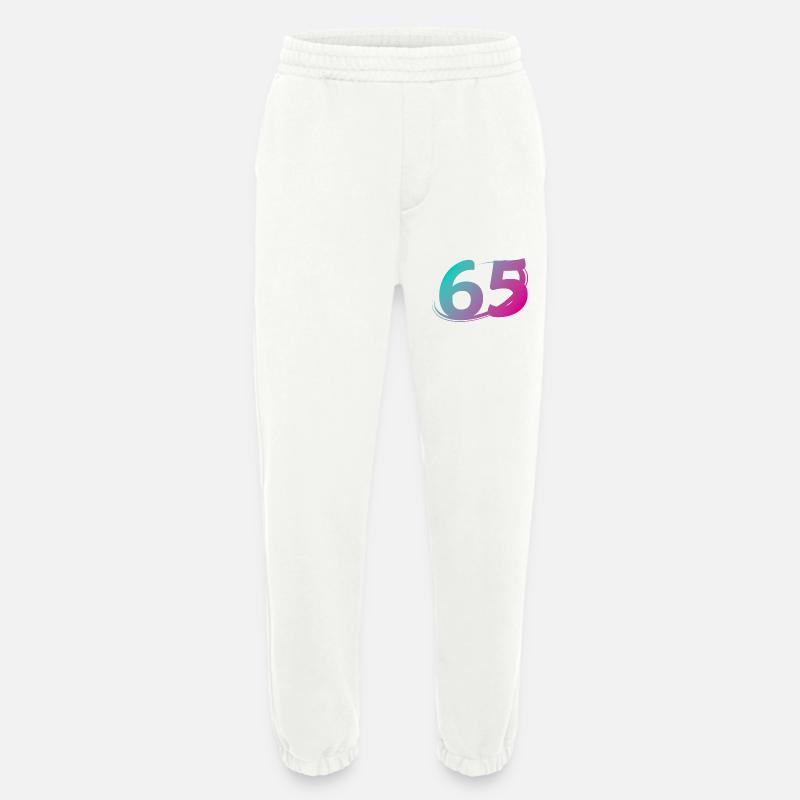 Nummer 65 mehrfarbig - Heavyweight Jogginghose - made by SPREAD  - OFF WHITE