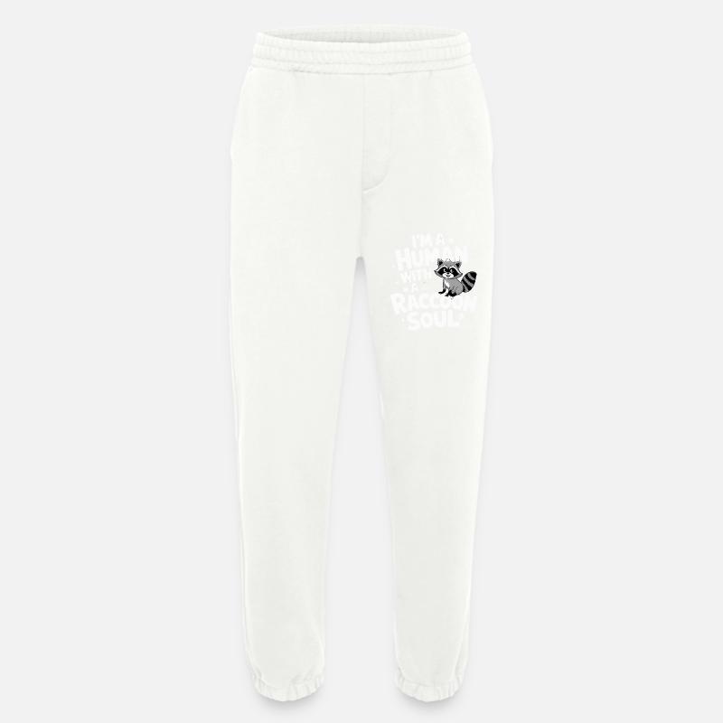 Waschbär - Heavyweight Jogginghose - made by SPREAD  - OFF WHITE