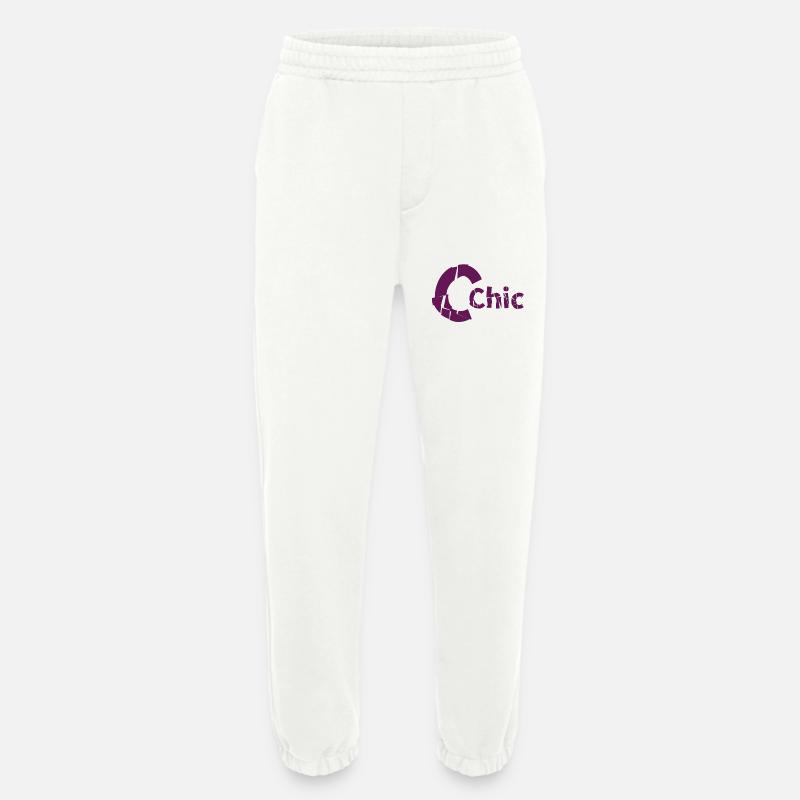 Chic - Heavyweight Jogging Pants - made by SPREAD  - OFF WHITE