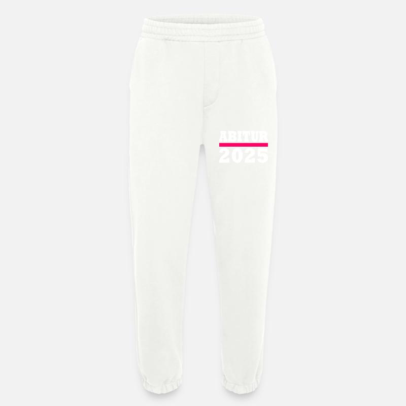 Abitur 2025 - Heavyweight Jogging Pants - made by SPREAD  - OFF WHITE