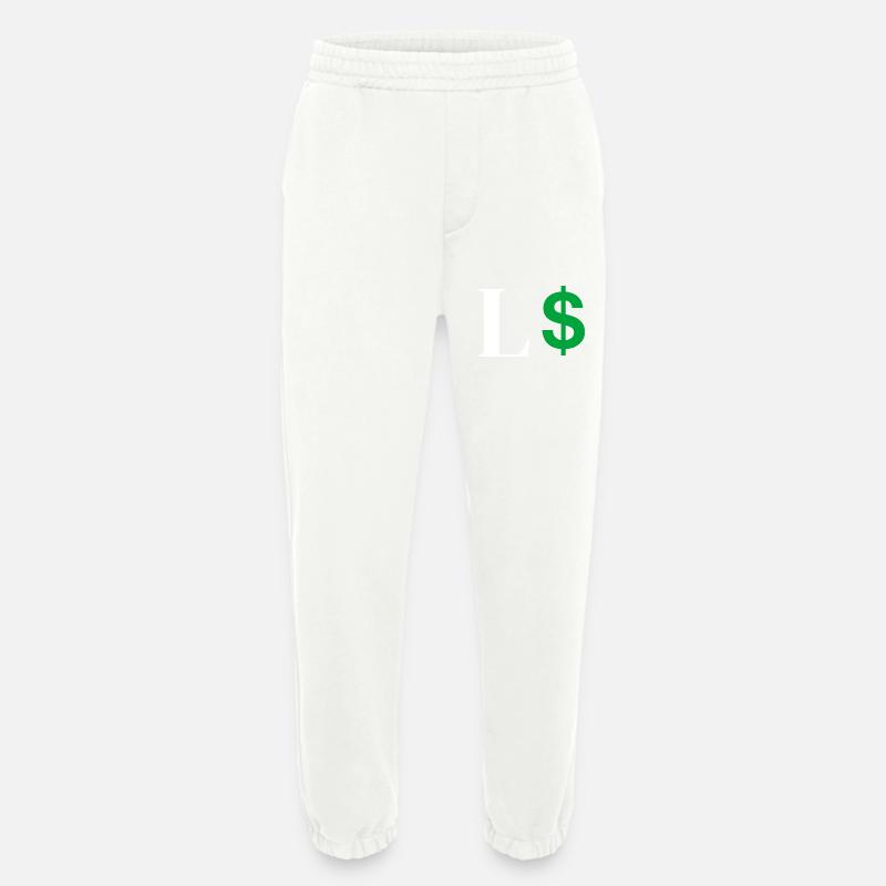 Buchstabe l Dollar - Heavyweight Jogginghose - made by SPREAD - OFF WHITE