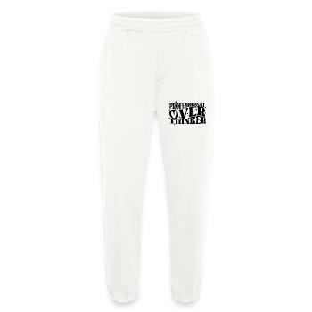Professioneller Überdenker Witzige Typografie Humor - Heavyweight Jogginghose - made by SPREAD  - OFF WHITE - Vorne