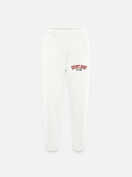 Dusseldorf Est. 1996 - Heavyweight Jogging Pants - made by SPREAD  - OFF WHITE