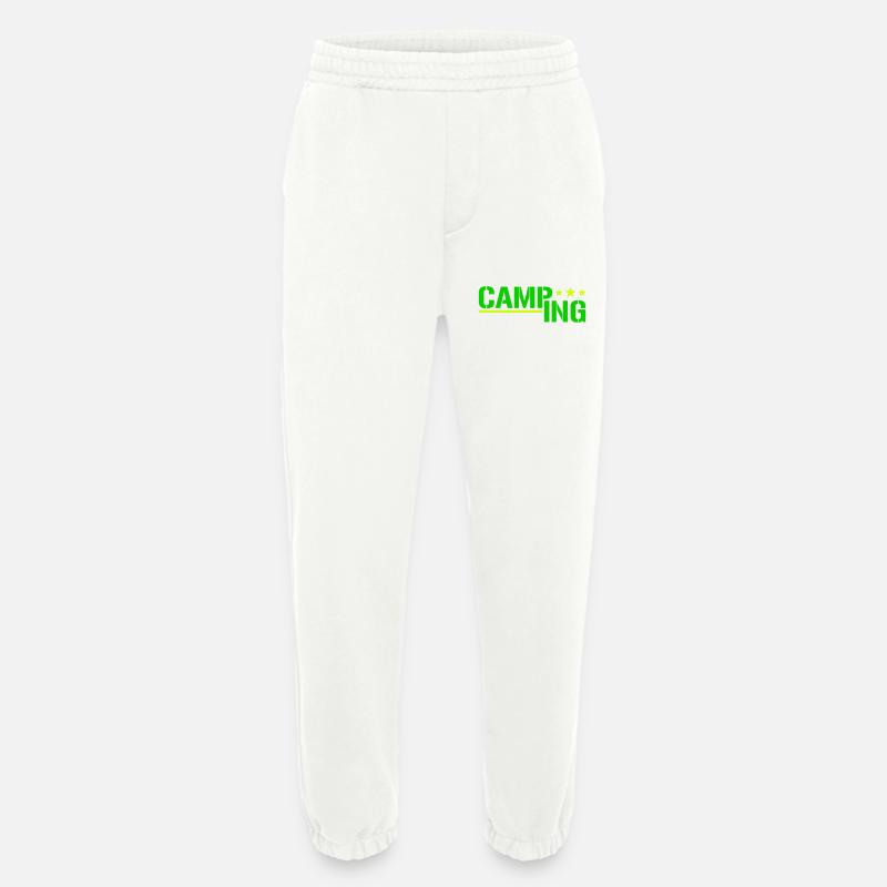 Camping - Heavyweight Jogginghose - made by SPREAD  - OFF WHITE