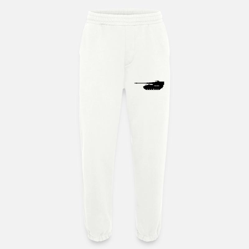 Panzerhaubitze 2000 - Heavyweight Jogginghose - made by SPREAD  - OFF WHITE