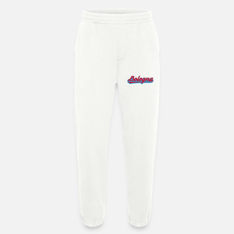 Bologna Neon Script Logo - Heavyweight Jogginghose - made by SPREAD  - OFF WHITE