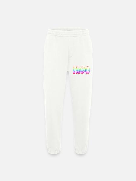 Iago RS Rainbow - Heavyweight Jogging Pants - made by SPREAD - OFF WHITE