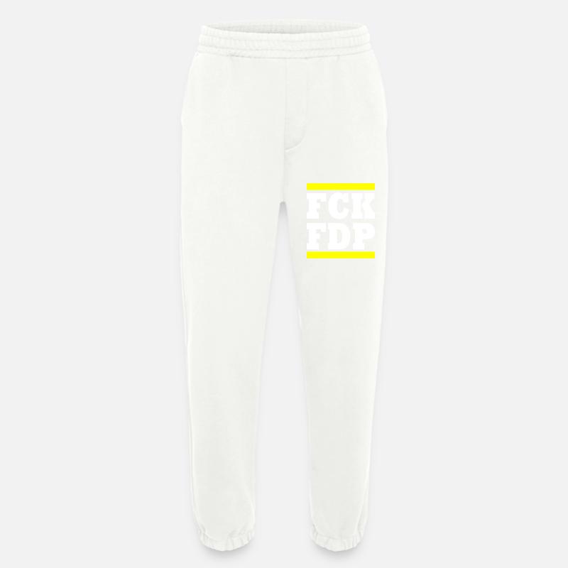 Fck fdp - Heavyweight Jogginghose - made by SPREAD - OFF WHITE