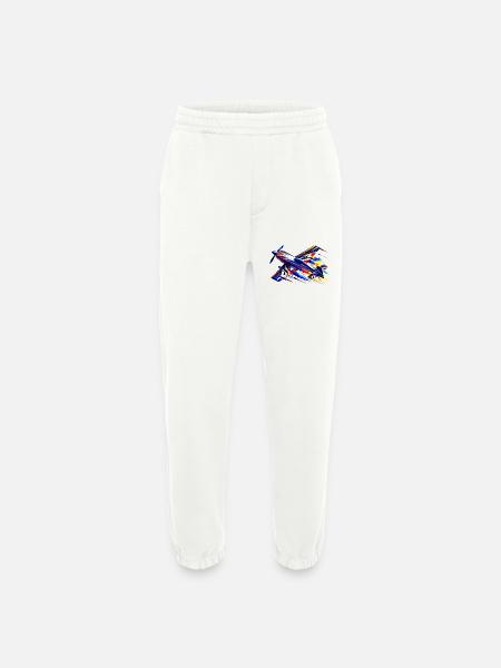 Kunstflugzeug 2 - Heavyweight Jogginghose - made by SPREAD - OFF WHITE
