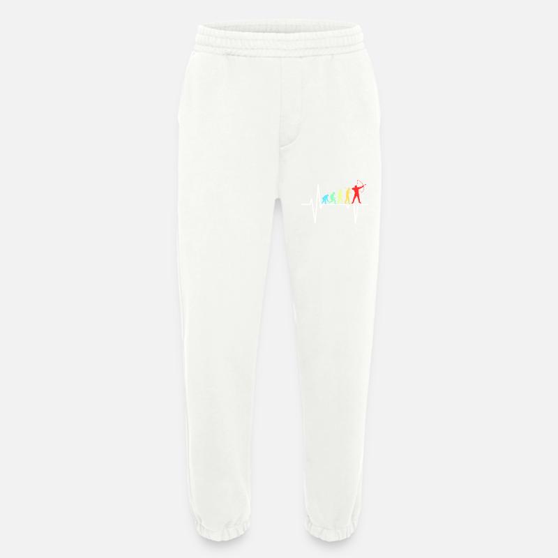 Herzschlag beim Bogenschießen - Heavyweight Jogginghose - made by SPREAD  - OFF WHITE