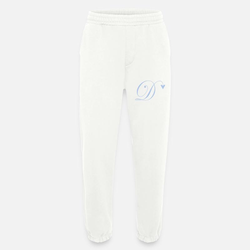 Monogram D Heart Vine - Heavyweight Jogging Pants - made by SPREAD  - OFF WHITE