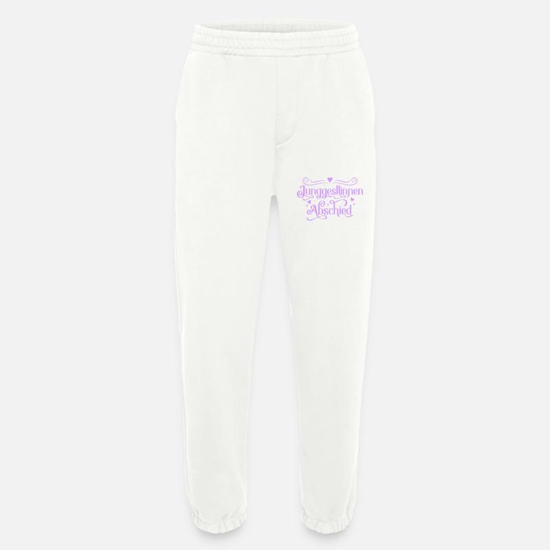 junggesellinnen abschied - Heavyweight Jogginghose - made by SPREAD  - OFF WHITE