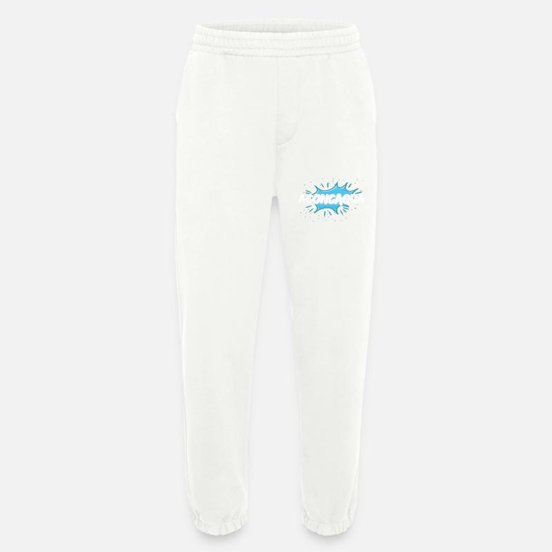 Gift idea gift Aconcagua - Heavyweight Jogging Pants - made by SPREAD  - OFF WHITE