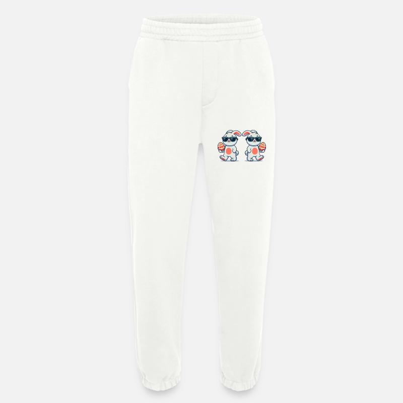 Easter Bunny Easter 2 - Heavyweight Jogging Pants - made by SPREAD  - OFF WHITE