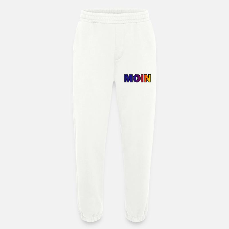 MOIN Gradient Typo Druck - Heavyweight Jogginghose - made by SPREAD  - OFF WHITE