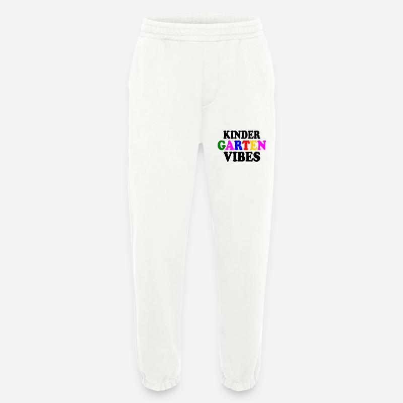 kindergarten vibes - Heavyweight Jogginghose - made by SPREAD  - OFF WHITE