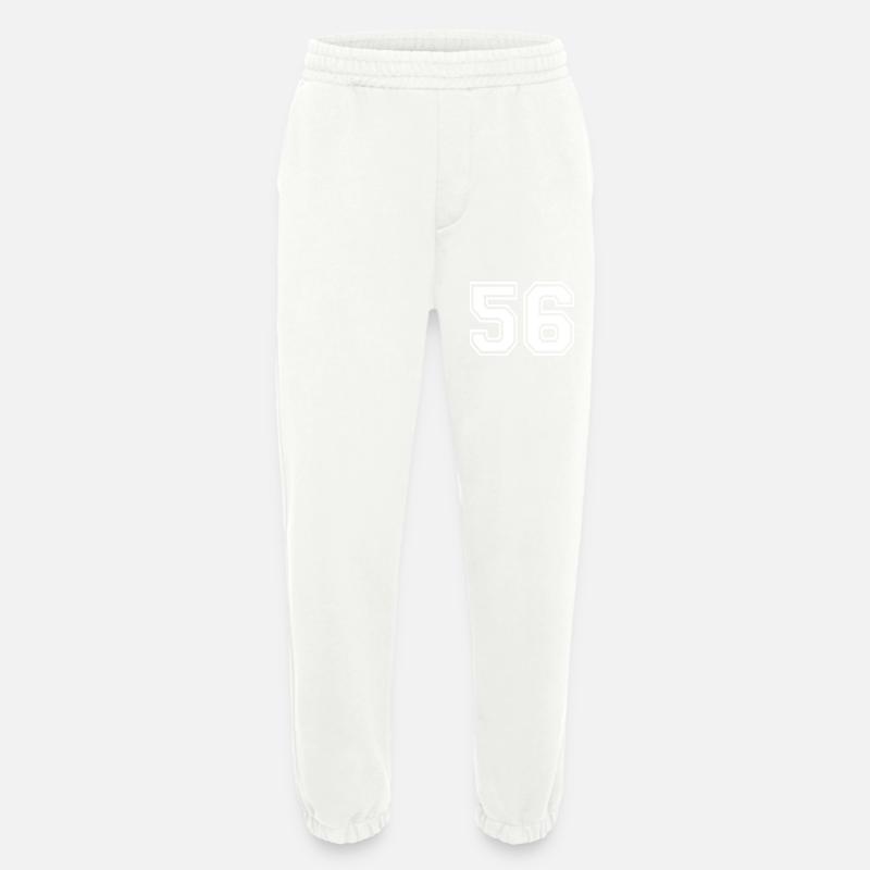 56 - Heavyweight Jogginghose - made by SPREAD  - OFF WHITE