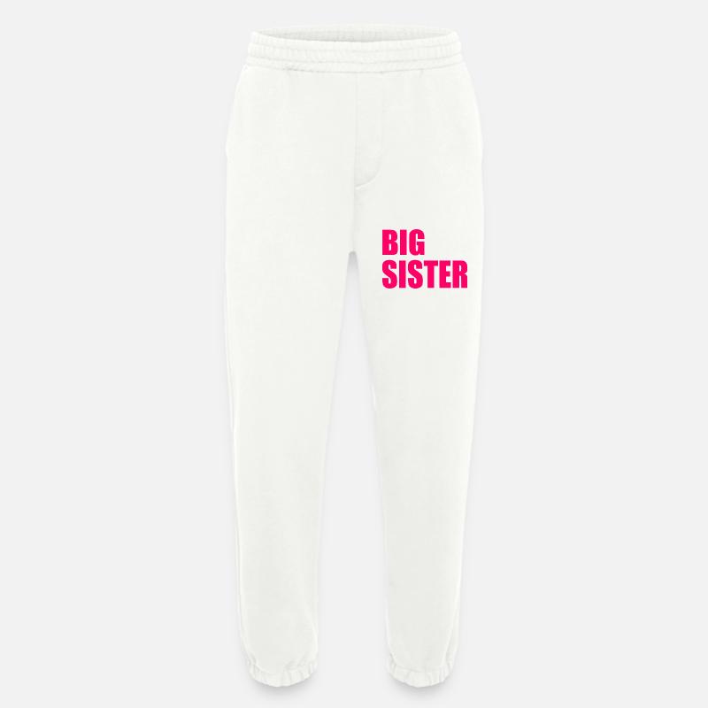 Big sister - Heavyweight Jogginghose - made by SPREAD  - OFF WHITE
