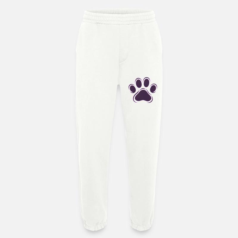 pfote lila - Heavyweight Jogginghose - made by SPREAD - OFF WHITE