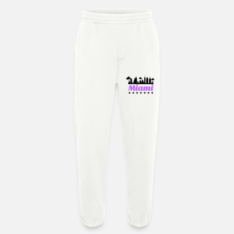 miami - Heavyweight Jogginghose - made by SPREAD  - OFF WHITE