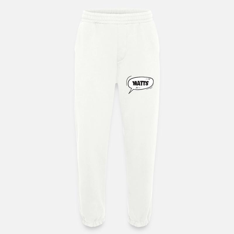 Matts Matts - Heavyweight Jogginghose - made by SPREAD  - OFF WHITE