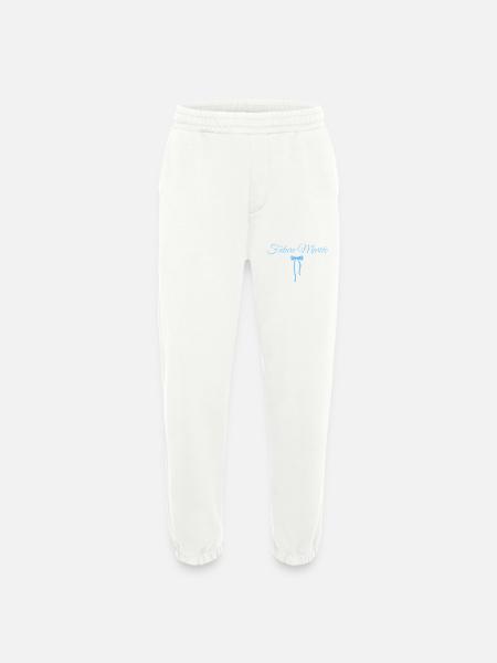 Bride-to-be Blue Bow - Heavyweight Jogging Pants - made by SPREAD  - OFF WHITE