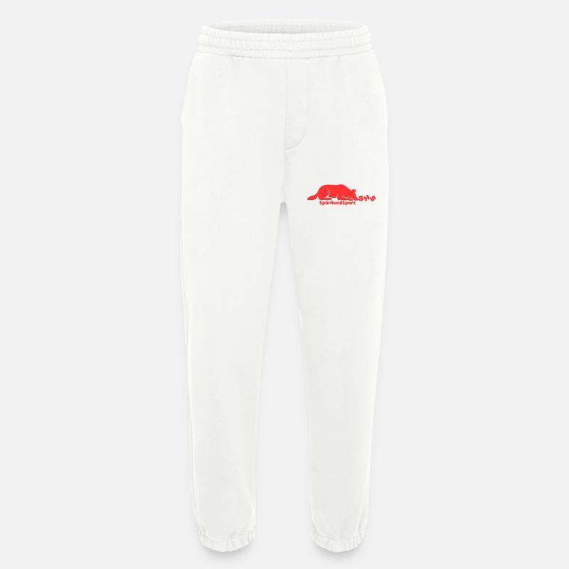 SHS Logo rot - Heavyweight Jogginghose - made by SPREAD - OFF WHITE