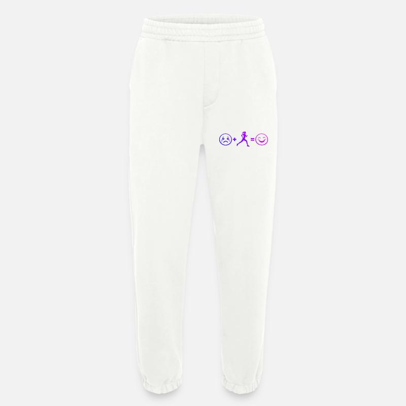 Geschenkidee für eine Running mit Running - Heavyweight Jogginghose - made by SPREAD  - OFF WHITE