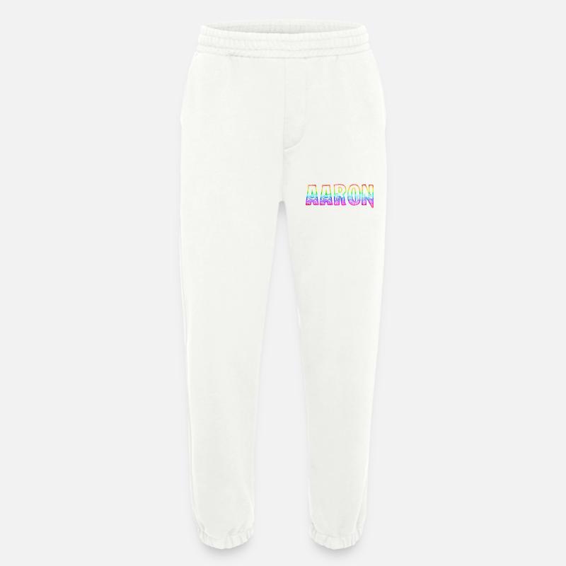 aaron rs regenbogen - Heavyweight Jogginghose - made by SPREAD  - OFF WHITE