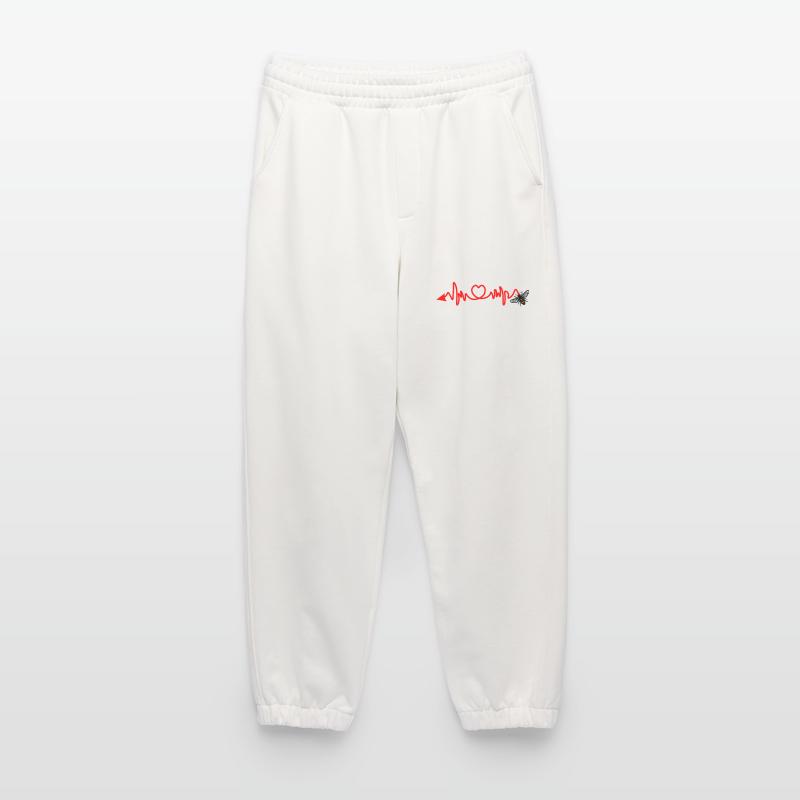 Cardio-Herzfrequenz, Biene mit Stachel oder Pfeil Heavyweight Jogginghose - made by SPREAD 