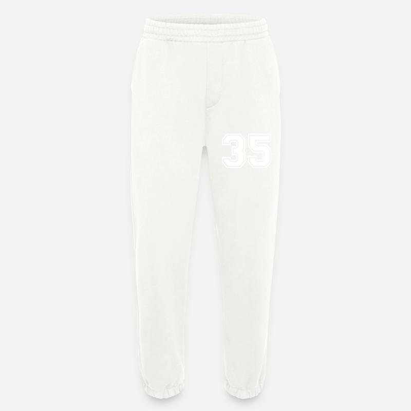 35 - Heavyweight Jogginghose - made by SPREAD - OFF WHITE