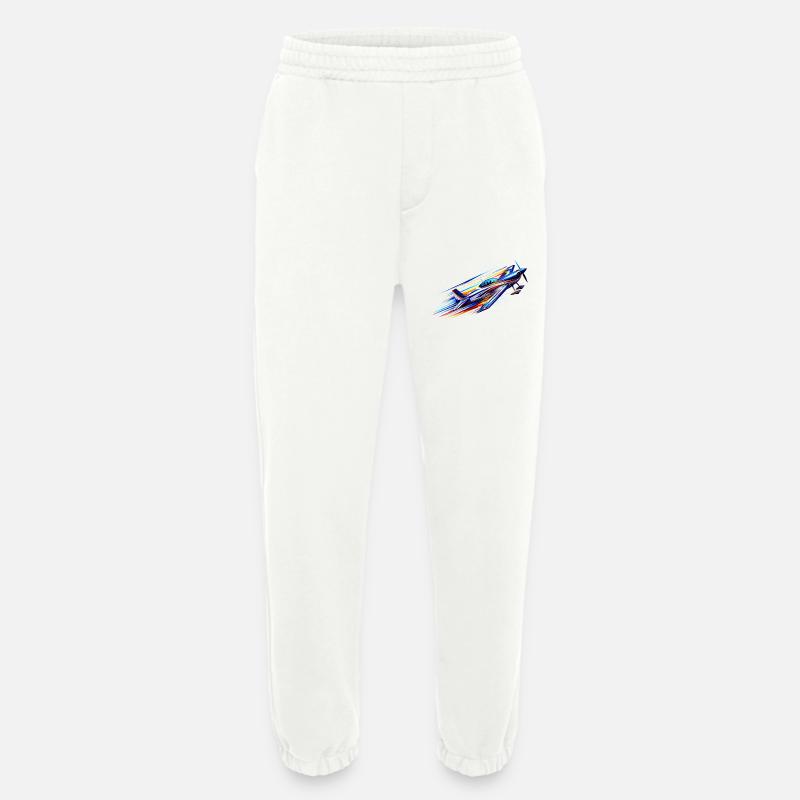 Kunstflugzeug - Heavyweight Jogginghose - made by SPREAD  - OFF WHITE
