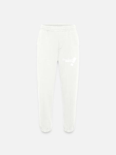 Gift for Nikola - Heavyweight Jogging Pants - made by SPREAD  - OFF WHITE