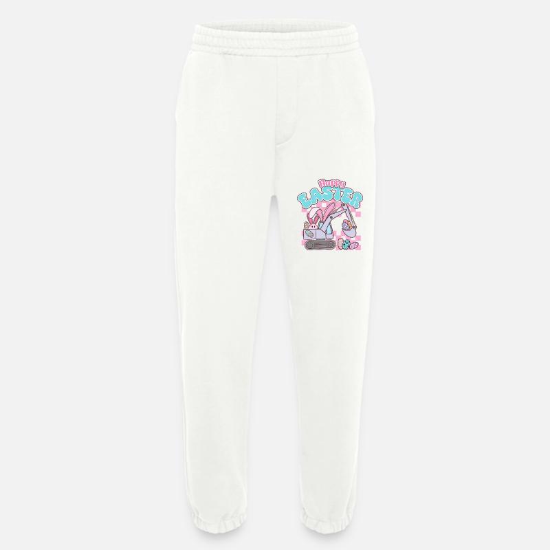 Happy Easter - Heavyweight Jogginghose - made by SPREAD  - OFF WHITE