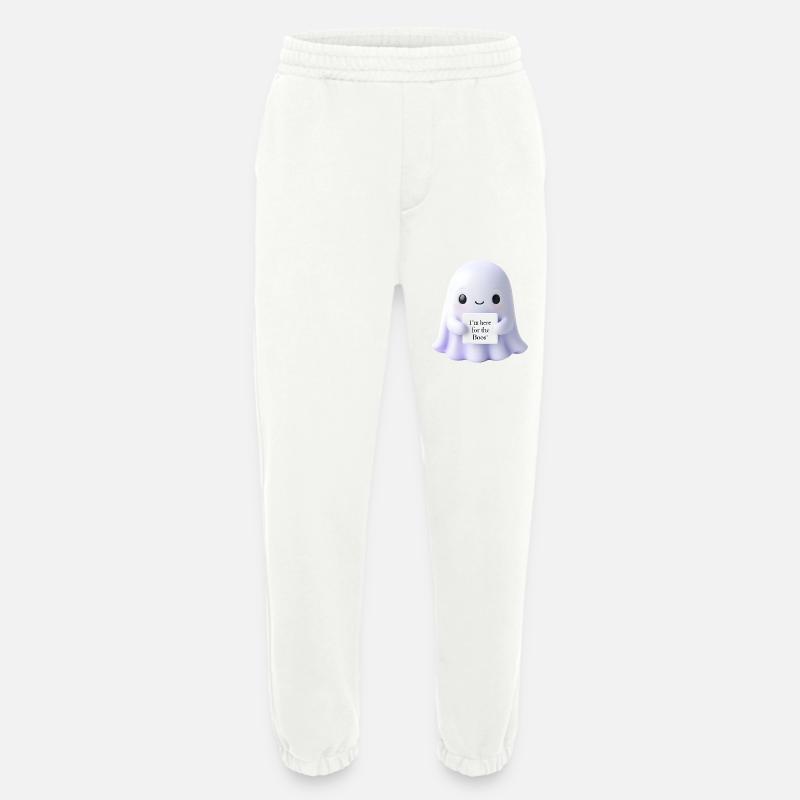 Halloween Spruch Geist Geschenkidee - Heavyweight Jogginghose - made by SPREAD  - OFF WHITE