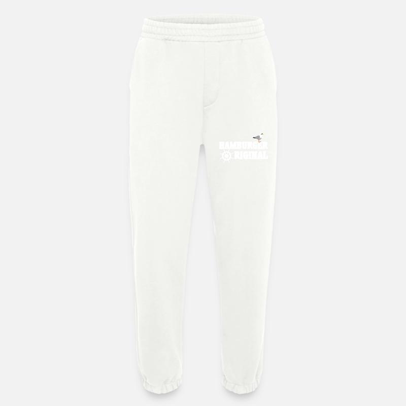 Original Hamburger - Heavyweight Jogginghose - made by SPREAD  - OFF WHITE