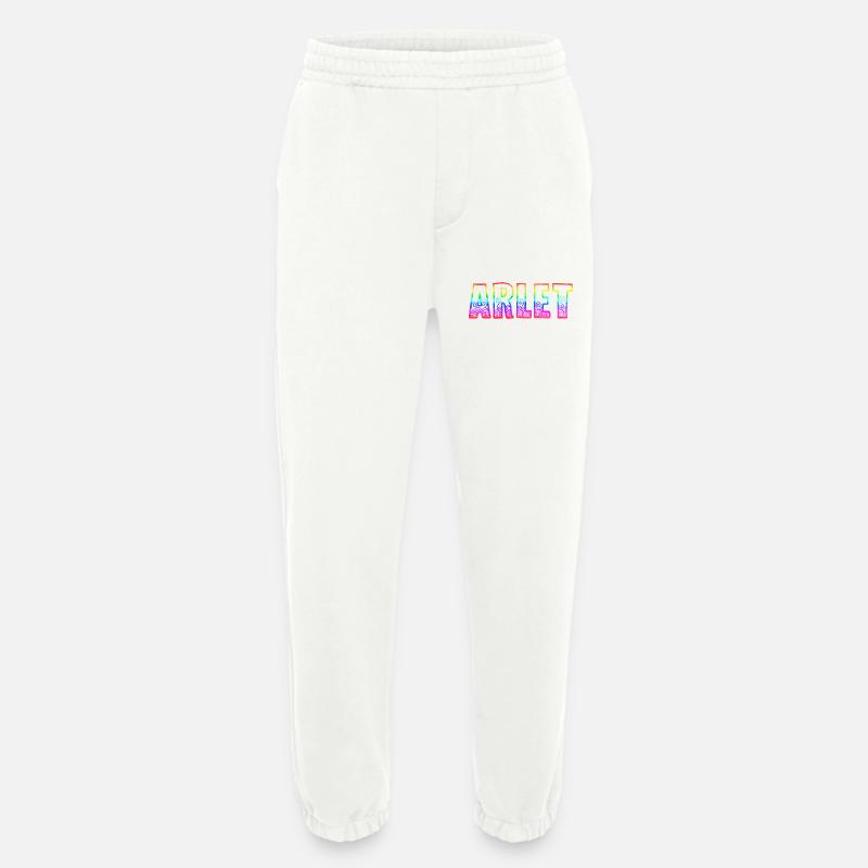 arlet rs rainbow - Heavyweight Jogging Pants - made by SPREAD  - OFF WHITE
