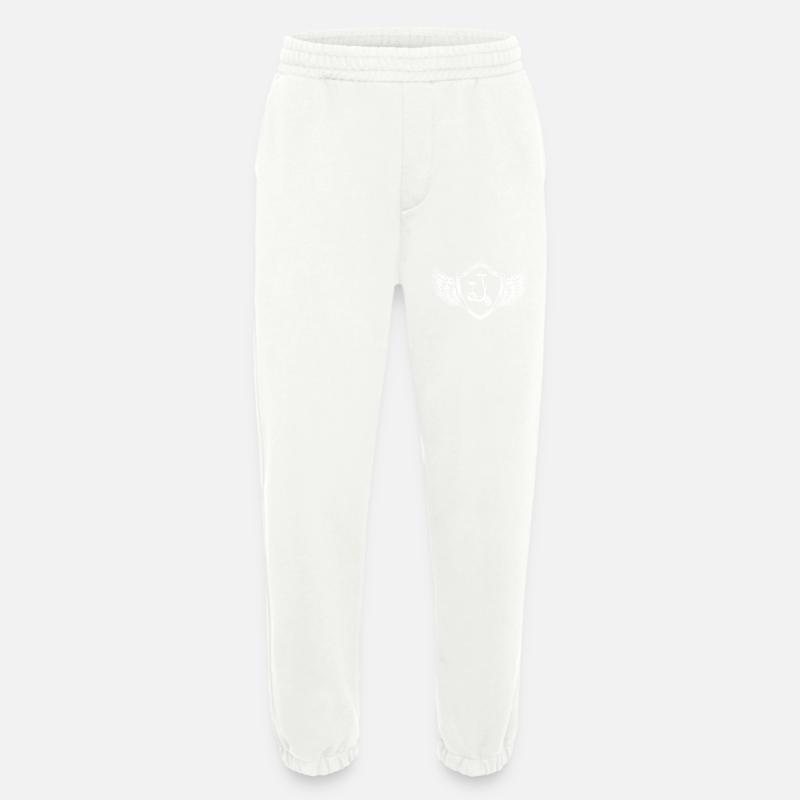 Panneau E-scooter E Scooter - Pantalon de jogging bio épais fabriqué en UE - OFF WHITE